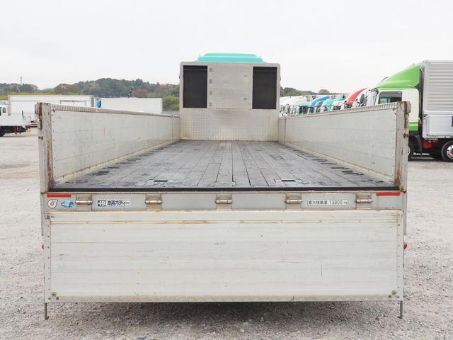 ギガ 7速マニュアル スタンション付 丸環フック アルミブロック アルミホイール 4軸平ボディ(10枚目)