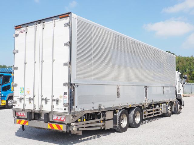 プロフィア ジョロダー4列 キーストン床 低温設定 アルミホイール メッキ付 冷凍ウィング車(2枚目)