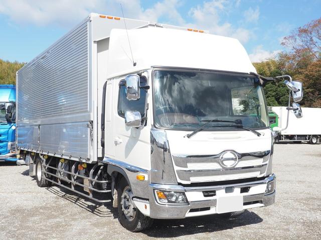 ヒノレンジャー 車検付 融雪仕様 7200ボデー 格納ゲート付 エアサス 積載6.4トン ハイルーフ ベッド付 フルワイド(6枚目)