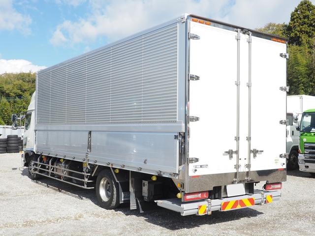 ヒノレンジャー 車検付 融雪仕様 7200ボデー 格納ゲート付 エアサス 積載6.4トン ハイルーフ ベッド付 フルワイド(7枚目)