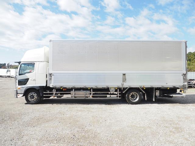 ヒノレンジャー 車検付 融雪仕様 7200ボデー 格納ゲート付 エアサス 積載6.4トン ハイルーフ ベッド付 フルワイド(11枚目)