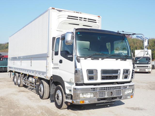 ギガ 　低温設定　７速マニュアル　ジョロダー４列　４軸低床　冷凍ウィング（6枚目）