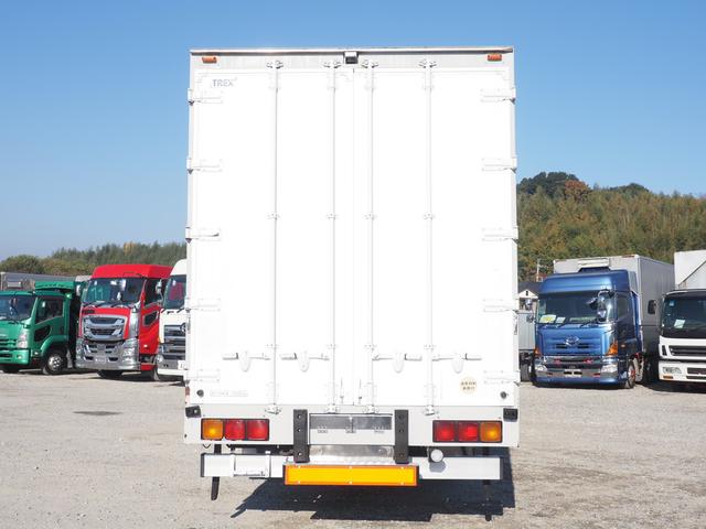 ギガ 　低温設定　７速マニュアル　ジョロダー４列　４軸低床　冷凍ウィング（9枚目）