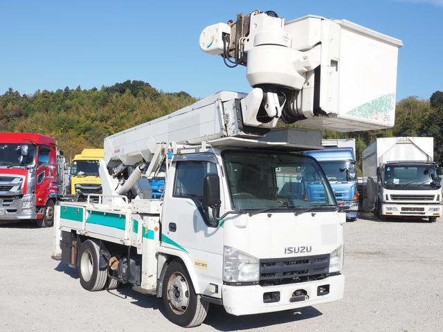 エルフトラック 　アイチ製　地上高１４．６ｍ　ウインチ付　高所作業車（4枚目）