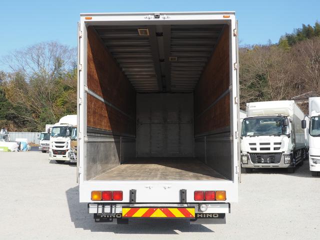 プロフィア 　ハイルーフ　積載１３．６トン　メッキ付　４軸低床　アルミウィング（10枚目）