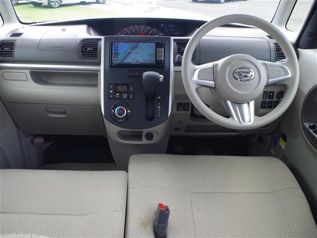 タント Xターボ SAII スマアシII ドラレコ 純正ナビ TV BT ETC リアコーナーセンサー 電動スライドドア ターボ DVD再生 USB入力端子 オートライト 衝突防止システム クリアランスソナー ドライブレコーダー(2枚目)