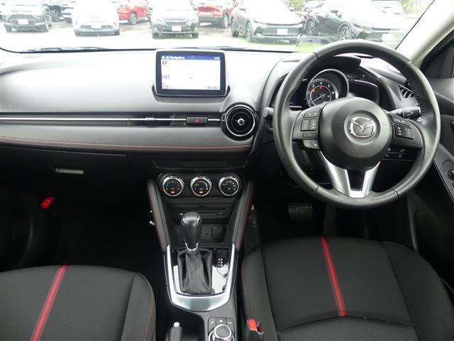 デミオ XDツーリング 純正ナビ TV BT HUD BSM ドラレコ 衝突軽減 クルコン ETC LEDヘッドライト 純正16インチアルミホイル バックカメラ ターボ DVD再生 オートライト 衝突防止システム エアバッグ(2枚目)