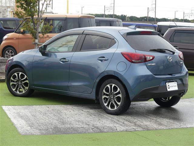 デミオ XDツーリング 純正ナビ TV BT HUD BSM ドラレコ 衝突軽減 クルコン ETC LEDヘッドライト 純正16インチアルミホイル バックカメラ ターボ DVD再生 オートライト 衝突防止システム エアバッグ(37枚目)