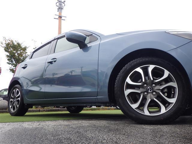 デミオ XDツーリング 純正ナビ TV BT HUD BSM ドラレコ 衝突軽減 クルコン ETC LEDヘッドライト 純正16インチアルミホイル バックカメラ ターボ DVD再生 オートライト 衝突防止システム エアバッグ(38枚目)