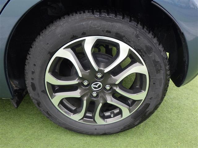 デミオ XDツーリング 純正ナビ TV BT HUD BSM ドラレコ 衝突軽減 クルコン ETC LEDヘッドライト 純正16インチアルミホイル バックカメラ ターボ DVD再生 オートライト 衝突防止システム エアバッグ(42枚目)