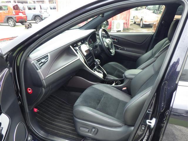 ハリアー プレミアム アドバンスドパッケージ スタイルモーヴ 全方位 純正ナビ TV BT JBL Toyota Safety Sense ETC パワーシート シートヒーター ウインカーミラー クリアランスソナー 純正18インチアルミホイル(19枚目)