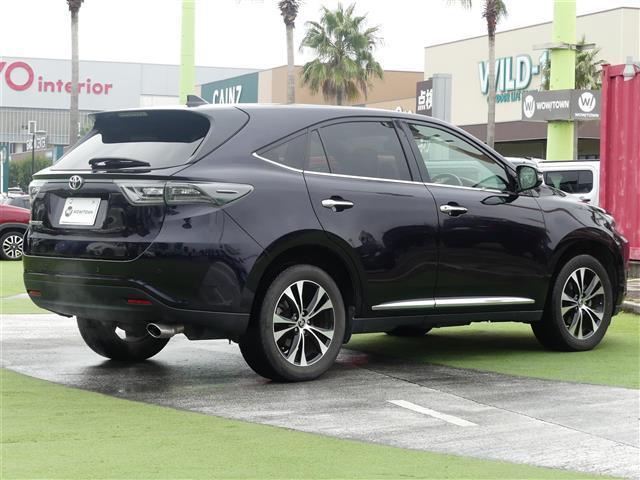 ハリアー プレミアム アドバンスドパッケージ スタイルモーヴ 全方位 純正ナビ TV BT JBL Toyota Safety Sense ETC パワーシート シートヒーター ウインカーミラー クリアランスソナー 純正18インチアルミホイル(33枚目)