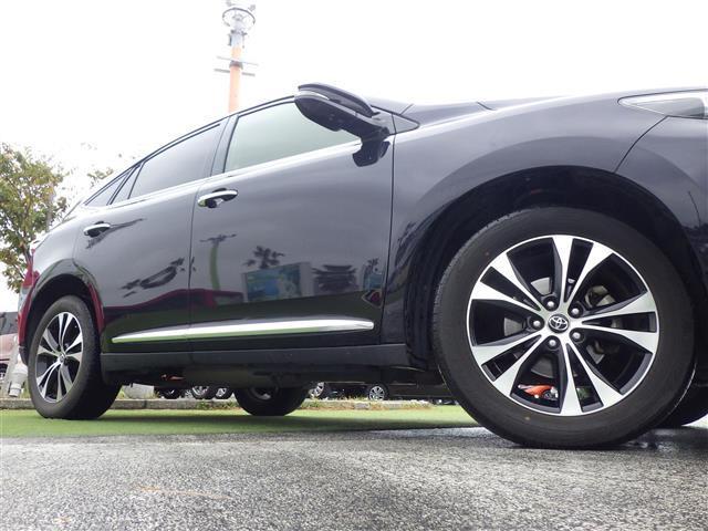 ハリアー プレミアム アドバンスドパッケージ スタイルモーヴ 全方位 純正ナビ TV BT JBL Toyota Safety Sense ETC パワーシート シートヒーター ウインカーミラー クリアランスソナー 純正18インチアルミホイル(35枚目)