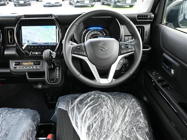 ハスラー ハイブリッドX 届出済未使用車 全方位 9型純正ナビ TV BT 衝突軽減 ACC シートヒーター LEDヘッドライト ウインカーミラー リアコーナーセンサー 純正15インチアルミホイル(17枚目)