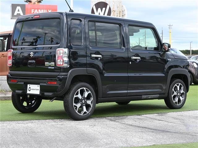 ハスラー ハイブリッドX 届出済未使用車 全方位 9型純正ナビ TV BT 衝突軽減 ACC シートヒーター LEDヘッドライト ウインカーミラー リアコーナーセンサー 純正15インチアルミホイル(35枚目)