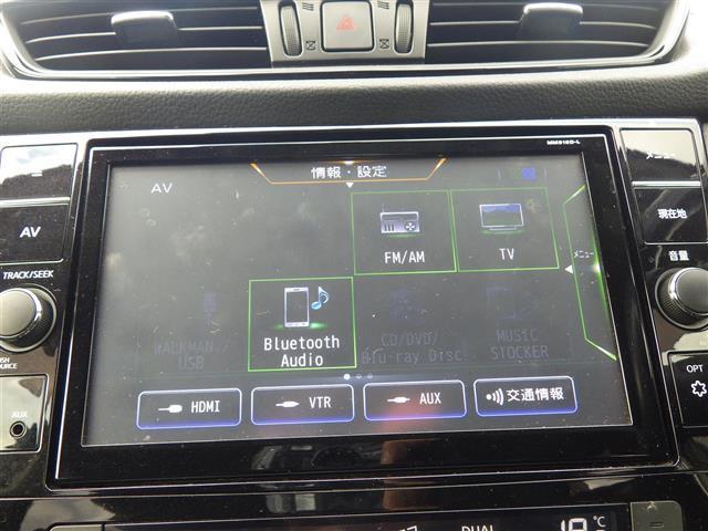 エクストレイル 20Xi 全方位 9型純正ナビ TV BT プロパイ ドラレコ エマブレ インテリジェントクルーズコントロール インテリジェントルームミラー パワーバックドア 各席シートヒーター ETC 純正18インチAW(4枚目)