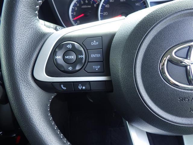 ルーミー カスタムG-T スマアシIII カープレイ TV BT ACC 両側電動 ETC LEDヘッドライト ウインカーミラー コーナーセンサー 純正15インチアルミホイル(10枚目)