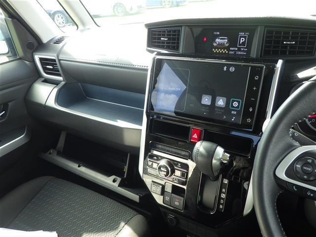 ルーミー カスタムG-T スマアシIII カープレイ TV BT ACC 両側電動 ETC LEDヘッドライト ウインカーミラー コーナーセンサー 純正15インチアルミホイル(12枚目)