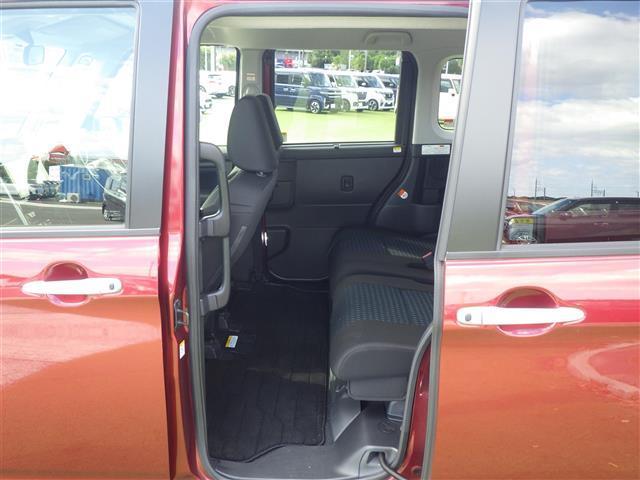 ルーミー カスタムG-T スマアシIII カープレイ TV BT ACC 両側電動 ETC LEDヘッドライト ウインカーミラー コーナーセンサー 純正15インチアルミホイル(18枚目)