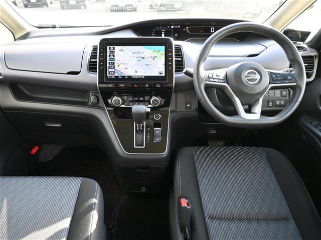 セレナ ハイウェイスターV 全方位 10型純正ナビ TV BT 後席モニター エマブレ プロパイ インテリジェントクルーズコントロール ハンズフリー両側電動 ドラレコ ETC LEDヘッドライト コーナーセンサー(2枚目)