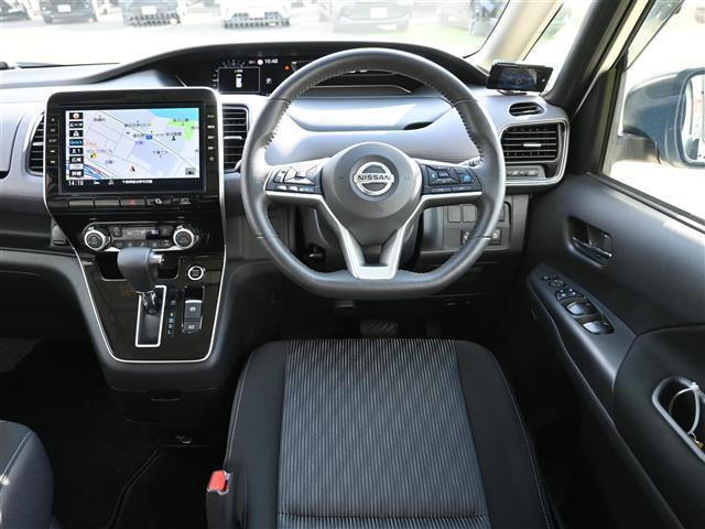 セレナ ハイウェイスターV 全方位 10型純正ナビ TV BT 後席モニター エマブレ プロパイ インテリジェントクルーズコントロール ハンズフリー両側電動 ドラレコ ETC LEDヘッドライト コーナーセンサー(17枚目)