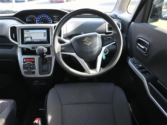 ソリオ ハイブリッドＭＸ　社外ナビＴＶ＆ＤＶＤ＆ＢＴ　片側パワースライドドア　クルーズコントロール　ＥＴＣ　純正１５インチＡＷ　スマートキー　スペアキー　保証書　取扱説明書　エアバック（16枚目）