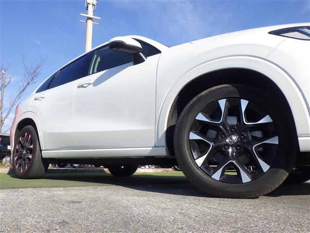 ZR-V e:HEV Z 全方位 9型純正ナビ TV BT 本革 ホンダセンシング パワーバックドア ETC LEDヘッドライト ウインカーミラー コーナーセンサー 純正18インチアルミホイル(38枚目)