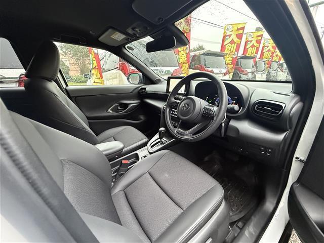 ヤリスクロス ハイブリッドZ ETC バックカメラ シートヒーター アダプティブクルーズコントロール オートマチックハイビーム オートライト 衝突防止システム LEDヘッドランプ レーンアシスト クリアランスソナー スマートキー(31枚目)