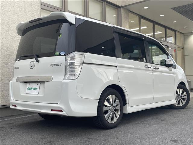 ステップワゴンスパーダ Z ワンオーナー 両側パワースライドドア 純正ナビ TV CD DVD バックカメラ HIDオートライト フォグライト スマートキー ETC パドルシフト 革巻きステアリング アイドリングストップ(23枚目)