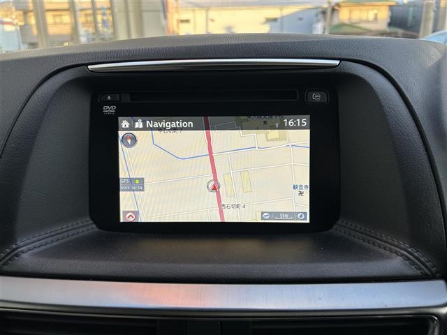 CX-5 25S Lパッケージ 革シート シートヒーター パワーシート 純正ナビ フルセグTV CD DVD BT バックカメラ 衝突軽減ブレーキ レーダークルコン ブラインドスポットモニタ ETC ドラレコ LEDライト 禁煙車(5枚目)