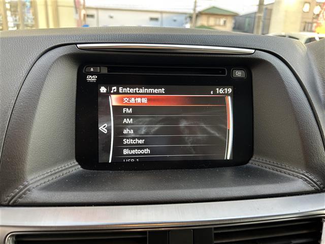 CX-5 25S Lパッケージ 革シート シートヒーター パワーシート 純正ナビ フルセグTV CD DVD BT バックカメラ 衝突軽減ブレーキ レーダークルコン ブラインドスポットモニタ ETC ドラレコ LEDライト 禁煙車(6枚目)