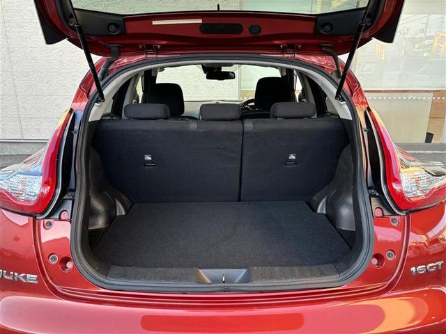 ジューク 16GT ドレスアップ ワンオーナー 純正ナビ フルセグTV CD DVD BT アラウンドビューモニター HIDオートヘッドライト フォグライト スマートキー2個 ETC 衝突軽減ブレーキ レーンアシスト 純正AW 禁煙車(21枚目)