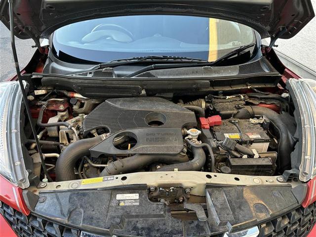 ジューク 16GT ドレスアップ ワンオーナー 純正ナビ フルセグTV CD DVD BT アラウンドビューモニター HIDオートヘッドライト フォグライト スマートキー2個 ETC 衝突軽減ブレーキ レーンアシスト 純正AW 禁煙車(43枚目)