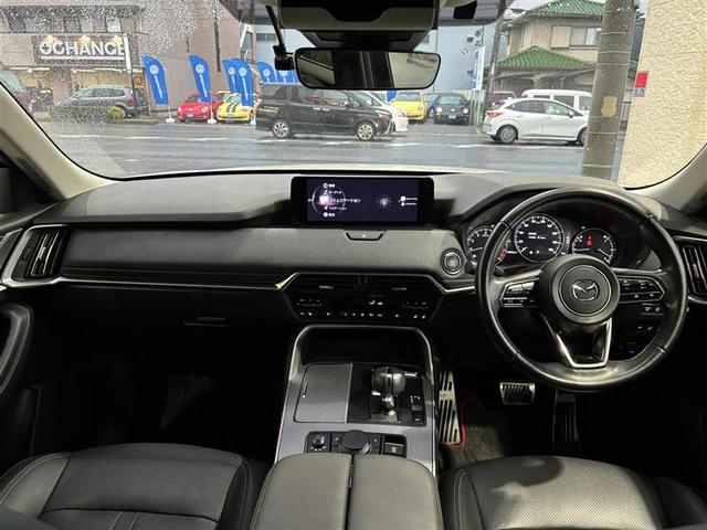 CX-60 25S Lパッケージ 黒革シート パワーシート シートヒーター フルセグTV BT 全方位カメラ パワーバックドア コーナーセンサー ワンオーナー 20インチAW ブラインドスポットモニタ 前後ドラレコ ACC 禁煙車(2枚目)