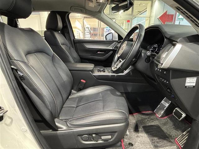 CX-60 25S Lパッケージ 黒革シート パワーシート シートヒーター フルセグTV BT 全方位カメラ パワーバックドア コーナーセンサー ワンオーナー 20インチAW ブラインドスポットモニタ 前後ドラレコ ACC 禁煙車(13枚目)