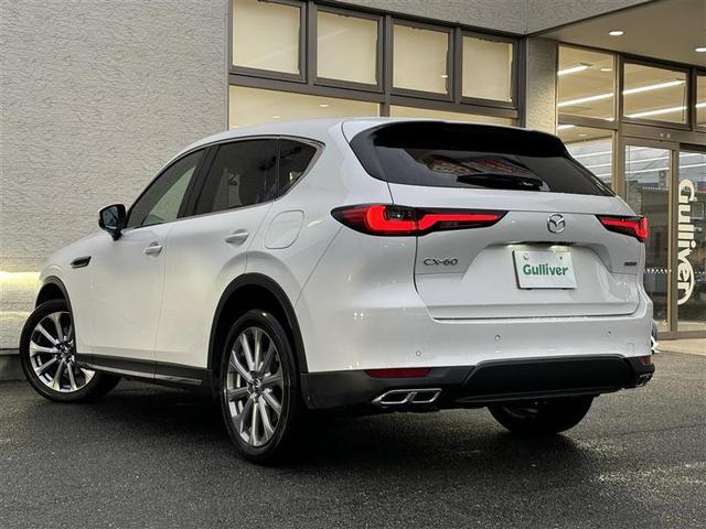 CX-60 25S Lパッケージ 黒革シート パワーシート シートヒーター フルセグTV BT 全方位カメラ パワーバックドア コーナーセンサー ワンオーナー 20インチAW ブラインドスポットモニタ 前後ドラレコ ACC 禁煙車(28枚目)