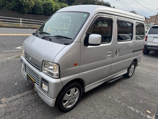 エブリイワゴン ジョイポップターボPZ 4WD 5速MT オートステップ 禁煙車(3枚目)