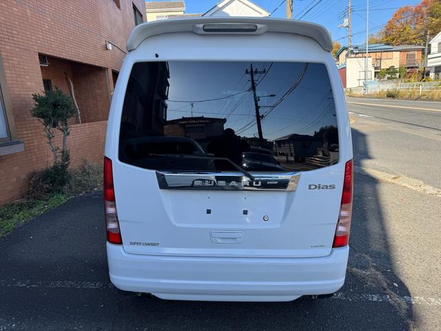 サンバーバン ディアス　スーパーチャージャー　５速ＭＴ　切替式４ＷＤ　ナビＴＶ　ドラレコＥＴＣ（5枚目）