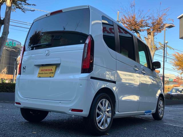 Ｎ－ＢＯＸ ベースグレード　届出済未使用車　両側電動スライドドア　クリアランスソナー　アダプティブクルーズコントロール　レーンアシスト　衝突被害軽減システム　ＬＥＤオートライト　スマートキー　アイドリングストップ　電動格納ミラー（5枚目）
