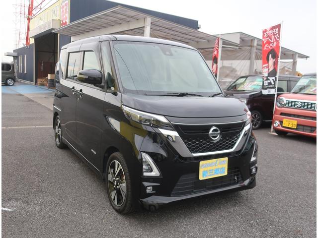 ルークス ハイウェイスター Gターボプロパイロットエディション 純正ナビ フルセグ Bluetooth アラウンドビューモニター バックカメラ 前後ドライブレコーダー ETC 衝突軽減ブレーキ 両側パワースライド アダクティブクルーズコントロール ブレーキホールド(7枚目)