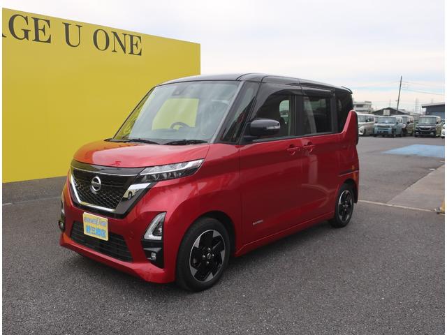 ルークス ハイウェイスター　Ｘ　純正ナビ　フルセグ　Ｂｌｕｅｔｏｏｔｈ　アラウンドビューモニター　バックカメラ　前後ドライブレコーダー　衝突軽減ブレーキ　両側パワースライド　ＬＥＤヘッドライト　スマートキー　ワンオーナー（9枚目）