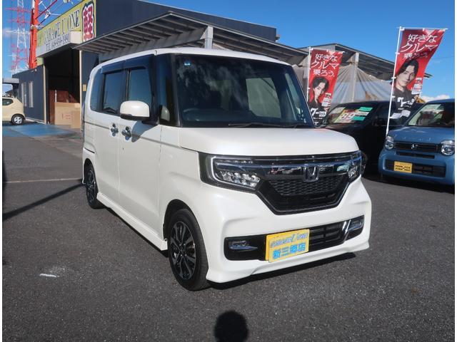 Ｎ－ＢＯＸカスタム Ｇ・Ｌホンダセンシング　純正ナビ　フルセグ　Ｂｌｕｅｔｏｏｔｈ　バックカメラ　ＥＴＣ　衝突軽減ブレーキ　両側パワースライド　アダクティブクルーズコントロール　ＬＥＤヘッドライト　ウインカーミラー　スマートキー（7枚目）