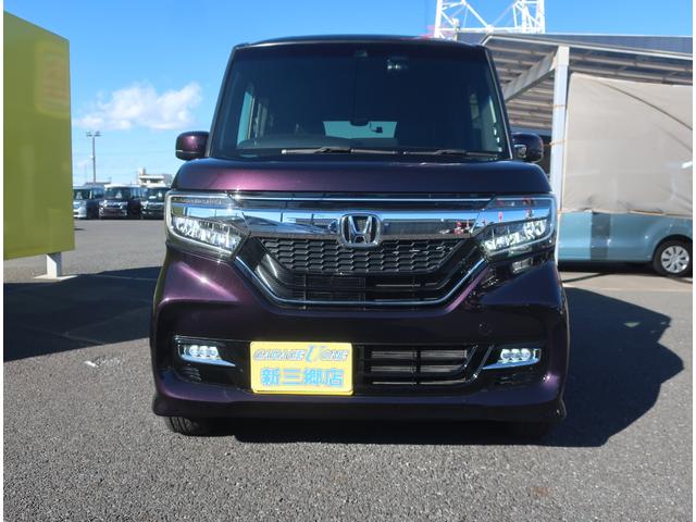 N-BOXカスタム G・Lターボホンダセンシング 純正ナビ フルセグ Bluetooth バックカメラ 前後ドライブレコーダー ETC 衝突軽減ブレーキ 両側パワースライド アイドリングストップ LEDヘッドライト ウインカーミラー スマートキー(64枚目)