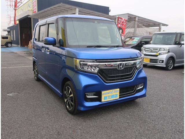 N-BOXカスタム G・EXホンダセンシング 純正ナビ フルセグ Bluetooth バックカメラ ETC ドライブレコーダー 衝突軽減ブレーキ パワースライド アダクティブクルーズコントロール LEDヘッドライト ウインカーミラー スマートキー(7枚目)