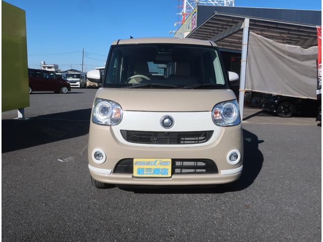 ムーヴキャンバス ＧホワイトアクセントＶＳ　ＳＡＩＩＩ　ナビ　フルセグ　Ｂｌｕｅｔｏｏｔｈ　アラウンドビューモニター　バックカメラ　両側パワースライド　衝突軽減ブレーキ　ＬＥＤヘッドライト　アイドリングストップ　スマートキー（8枚目）