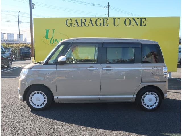 ムーヴキャンバス ＧホワイトアクセントＶＳ　ＳＡＩＩＩ　ナビ　フルセグ　Ｂｌｕｅｔｏｏｔｈ　アラウンドビューモニター　バックカメラ　両側パワースライド　衝突軽減ブレーキ　ＬＥＤヘッドライト　アイドリングストップ　スマートキー（10枚目）