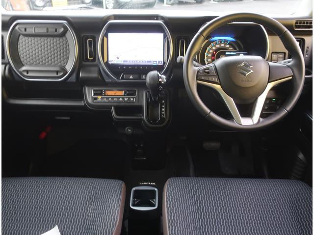 ハスラー Ｊスタイル　純正９インチナビ　フルセグ　Ｂｌｕｅｔｏｏｔｈ　ＥＴＣ　アラウンドビューモニター　バックカメラ　衝突軽減ブレーキ　Ｓエネチャージ　ＬＥＤヘッドライト　ウインカーミラー　シートヒーター　スマートキー（7枚目）