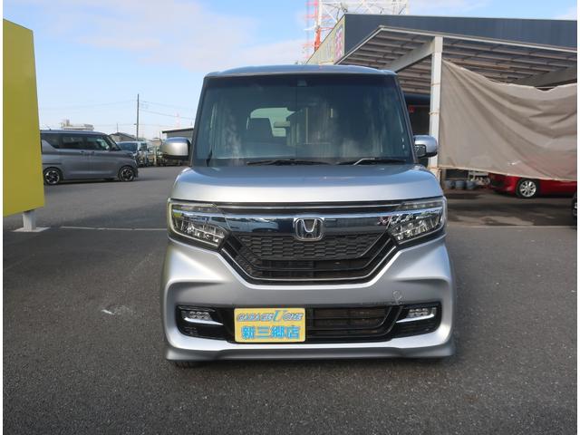 N-BOXカスタム G・EXターボホンダセンシング 純正ナビ フルセグ Bluetooth バックカメラ ETC 衝突軽減ブレーキ 両側パワースライド アダクティブクルーズコントロール LEDヘッドライト ウインカーミラー スマートキー(8枚目)
