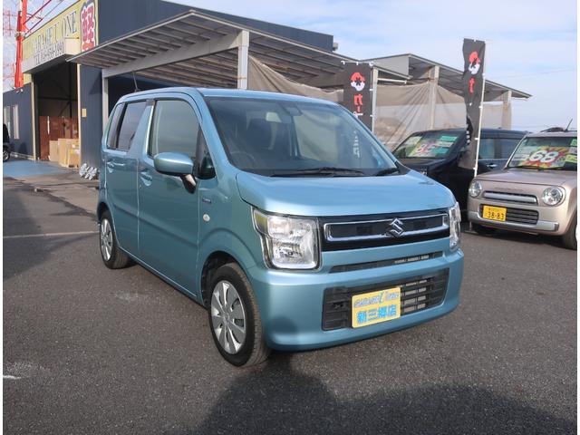 ワゴンＲ ハイブリッドＦＸ　ナビ　フルセグ　Ｂｌｕｅｔｏｏｔｈ　ＥＴＣ　衝突軽減ブレーキ　Ｓエネチャージ　アイドリングストップ　シートヒーター　オートエアコン　スマートキー　プッシュスタート（7枚目）