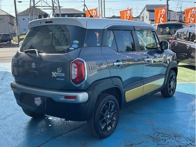 クロスビー ハイブリッドMZ フルタイム4WD ターボ車 8インチフルセグナビ バックモニター ETC2.0車載器 クルーズコントロール LEDヘッドライト LEDフォグランプ 衝突被害軽減ブレーキ装置 リヤパーキングセンサー(8枚目)